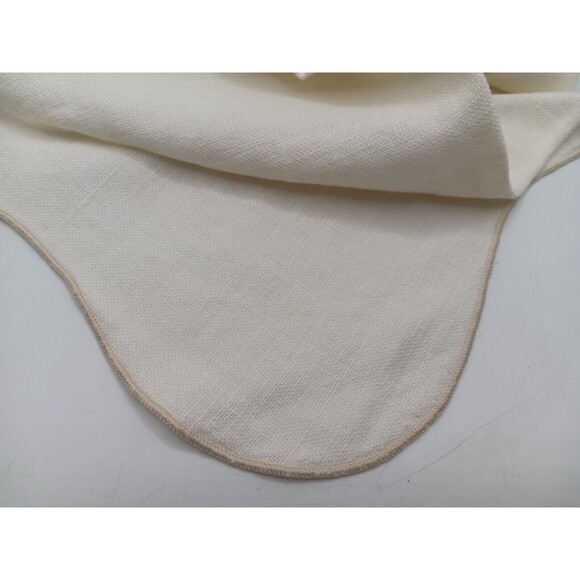 Vintage Linen Luncheon Napkins Pink & Red Rosebud Cross-stitch Set Of 5 Tea Time - Picture 8 of 8